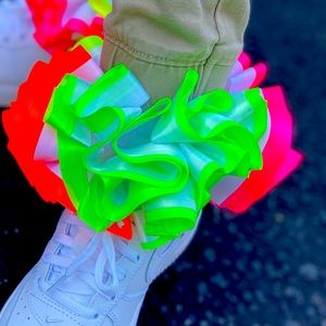 Custom Hand made RUFFLE SOCKS